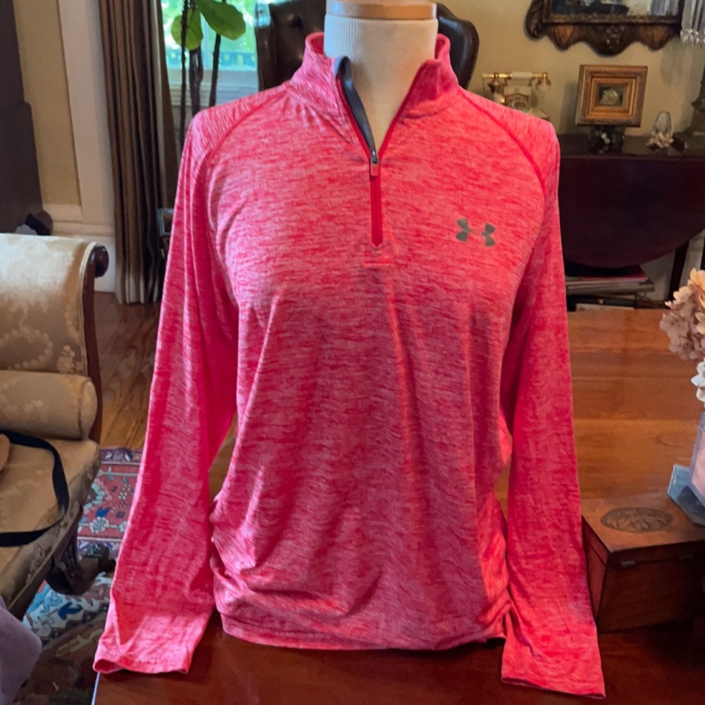 Under Armour Half Zip HeatGear Top